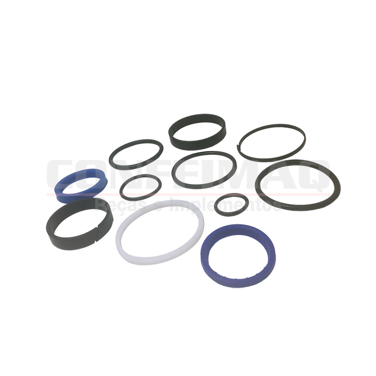 KIT VEDAÇÃO CILINDRO HIDRÁULICO LEVANTE SEMEADEIRA QUADRA KUHN Y5923830 - Image 2