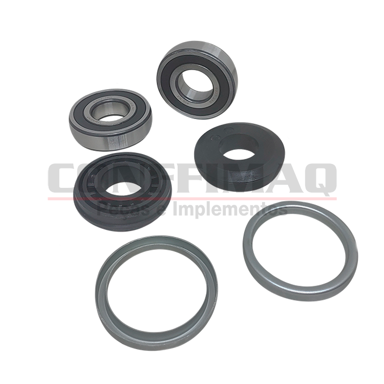 KIT REPARO ROLAMENTO DO ROLO ENFARDADORA VB KUHN Z4500000 - Image 2