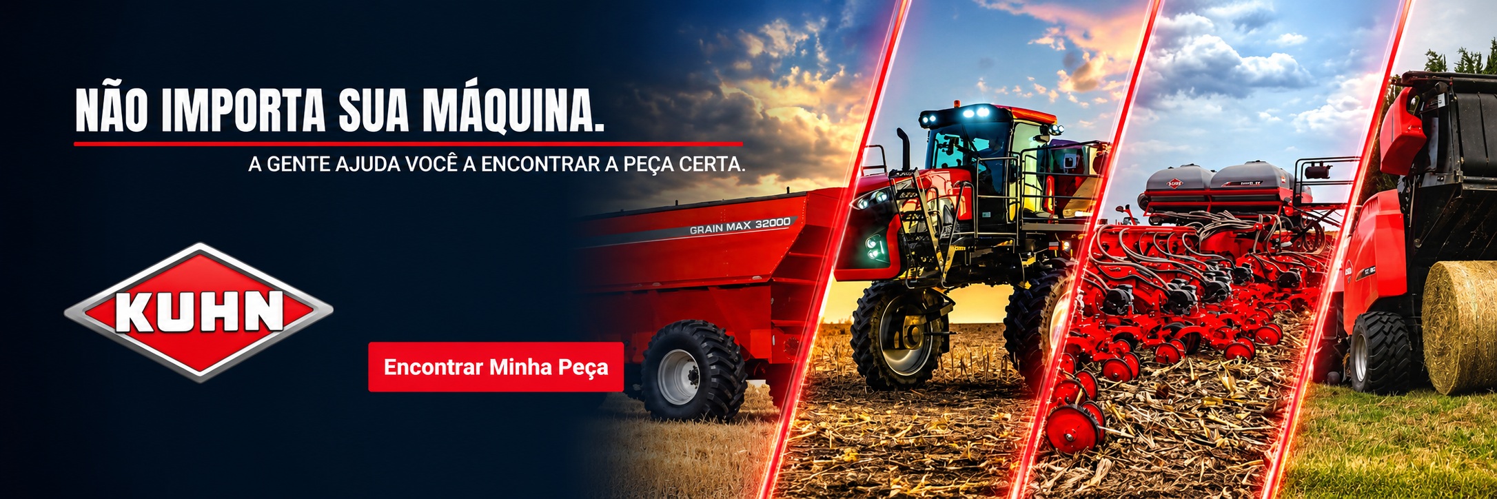 Peças originais Kuhn